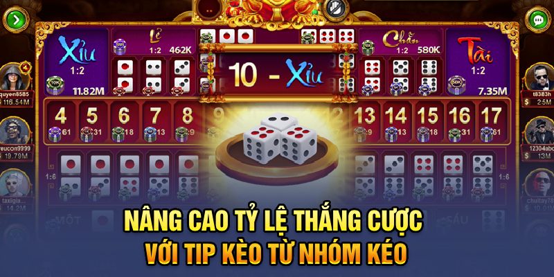 Nâng cao tỷ lệ thắng cược với tip kèo từ nhóm kéo