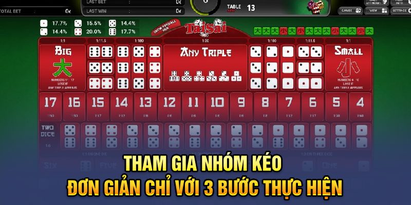 Tham gia nhóm kéo đơn giản chỉ với 3 bước thực hiện